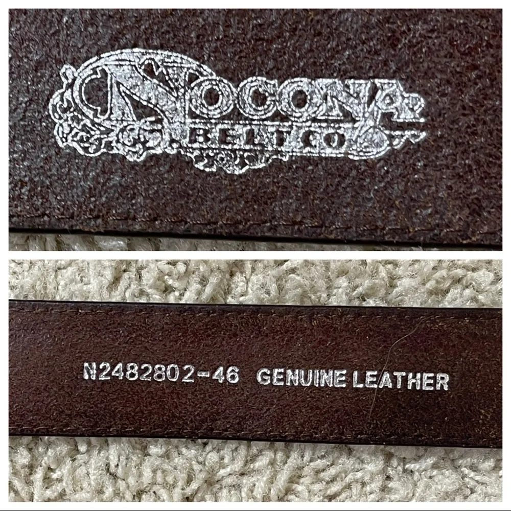 Nocona brown leather